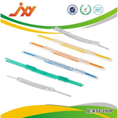 stationery plastic fastener paper clip