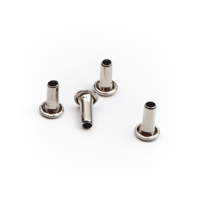 Stationery metal rivets 12mm long hollow rivet