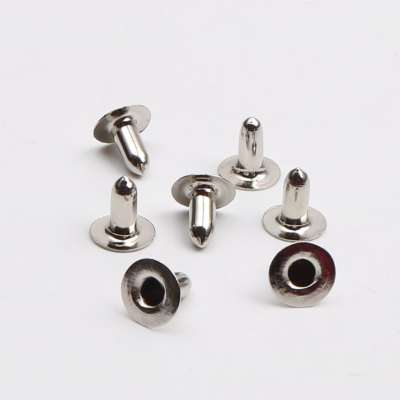 Good Workmanship Metal Clamp Fastener Sliver Chrome Plated Eyelet